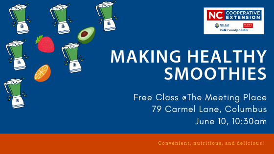 Making Smoothies Class Announced