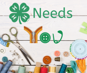 Cover photo for 4-H Sewing Program in Need of Volunteers