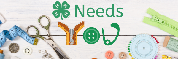 4-H Needs You - Sewing