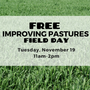 Improving Pastures Field Day - Polk County 2019