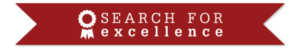 Banner - Search for Excellence - red