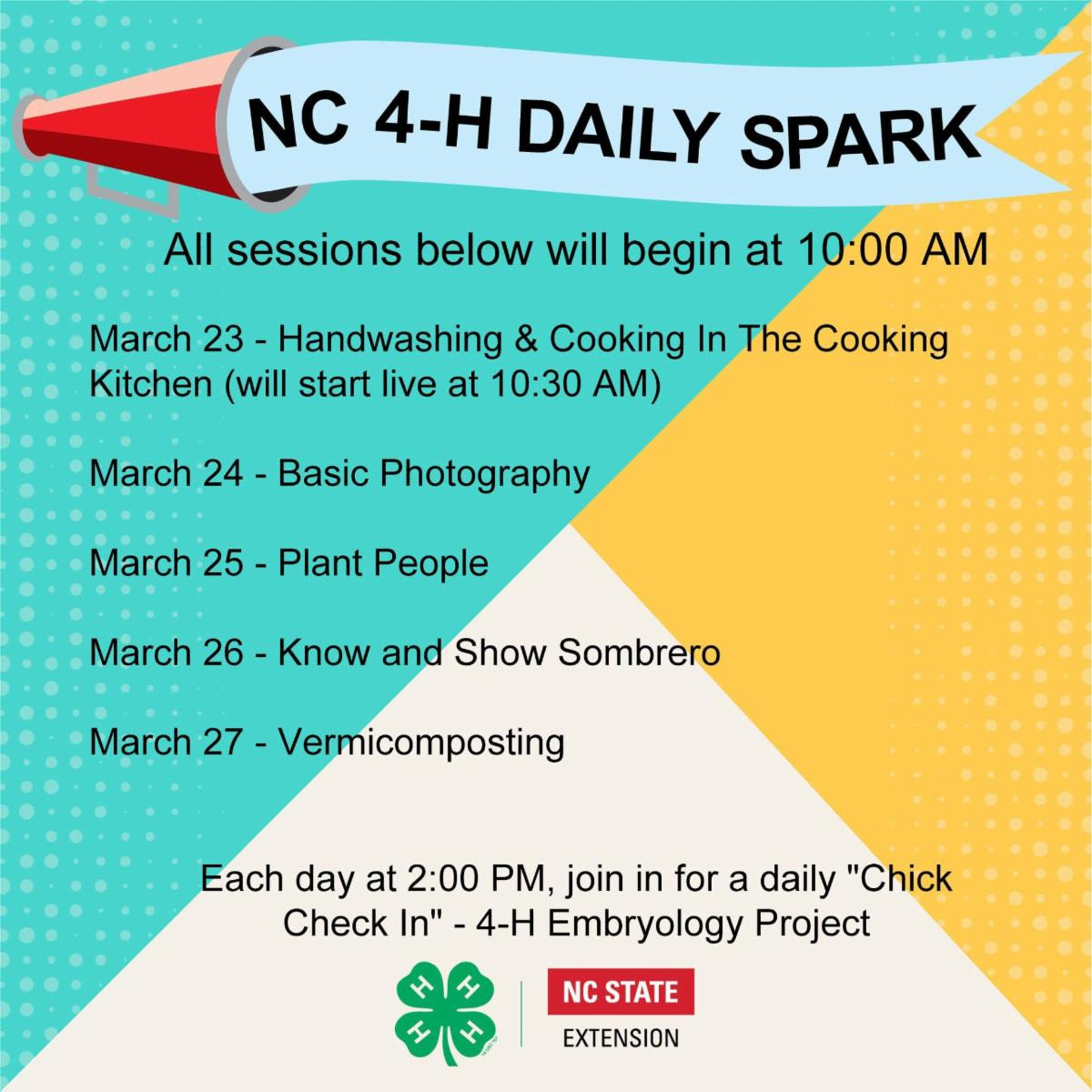 4-H Daily Spark flyer image