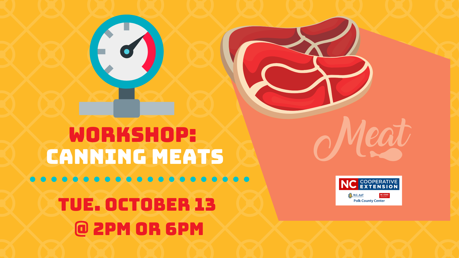 Workshop: How to Can Meats