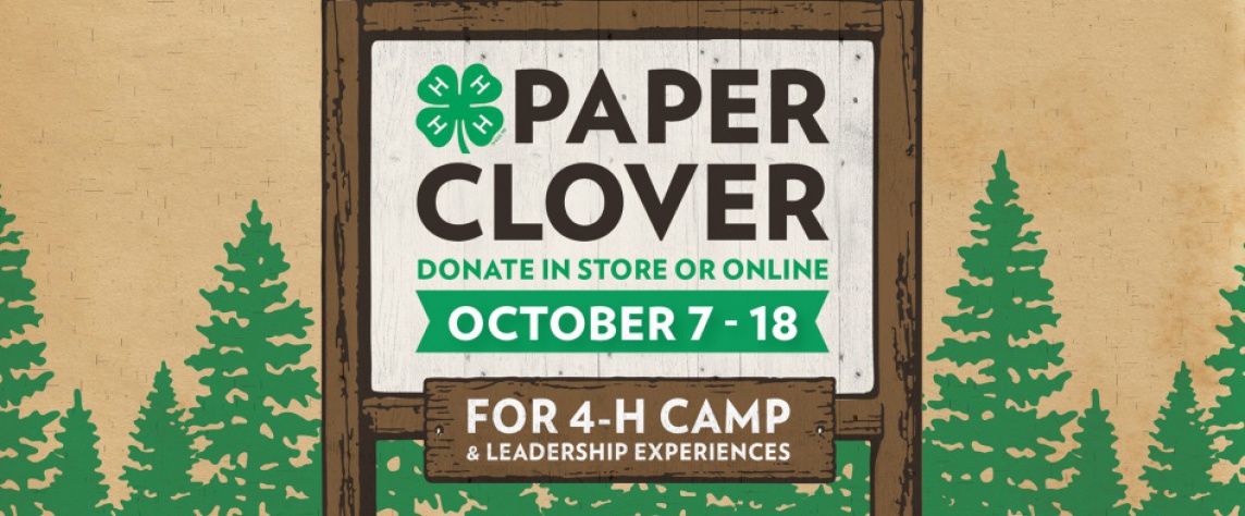 4-H paper clover campaign