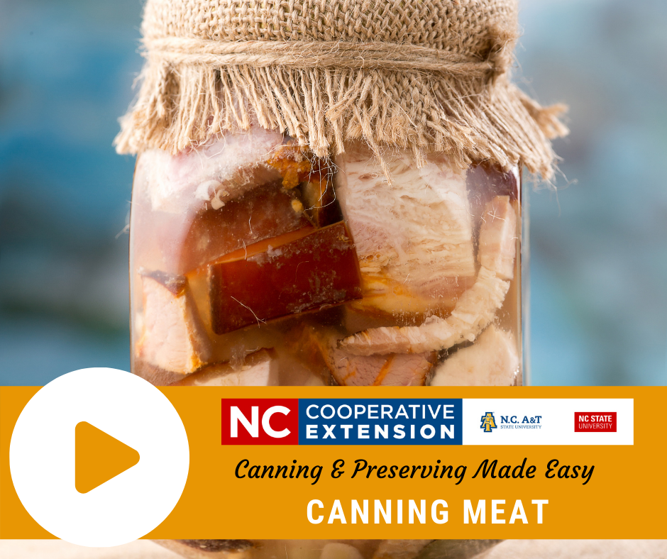 Video How to Preserve Meat in a Pressure Canner N.C. Cooperative