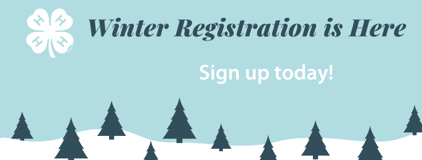 4-H Winter Registration Is Here