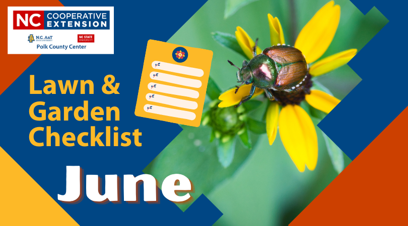 Lawn & Garden Checklist for June