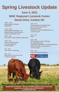 Cover photo for WNC Spring Livestock Update