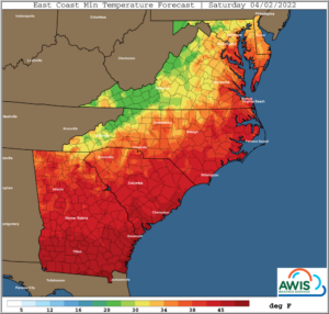 Cover photo for AWIS Weather Update: Up and Down Temperatures the Next Weeks